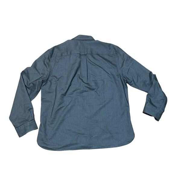 Jos. A. Bank Oxford Green Tailored Fit Long Sleeve Button Down Shirt Men’s XL - Picture 2 of 6